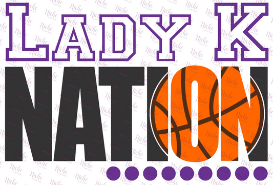 - SOU348 Lady K Nation Decal