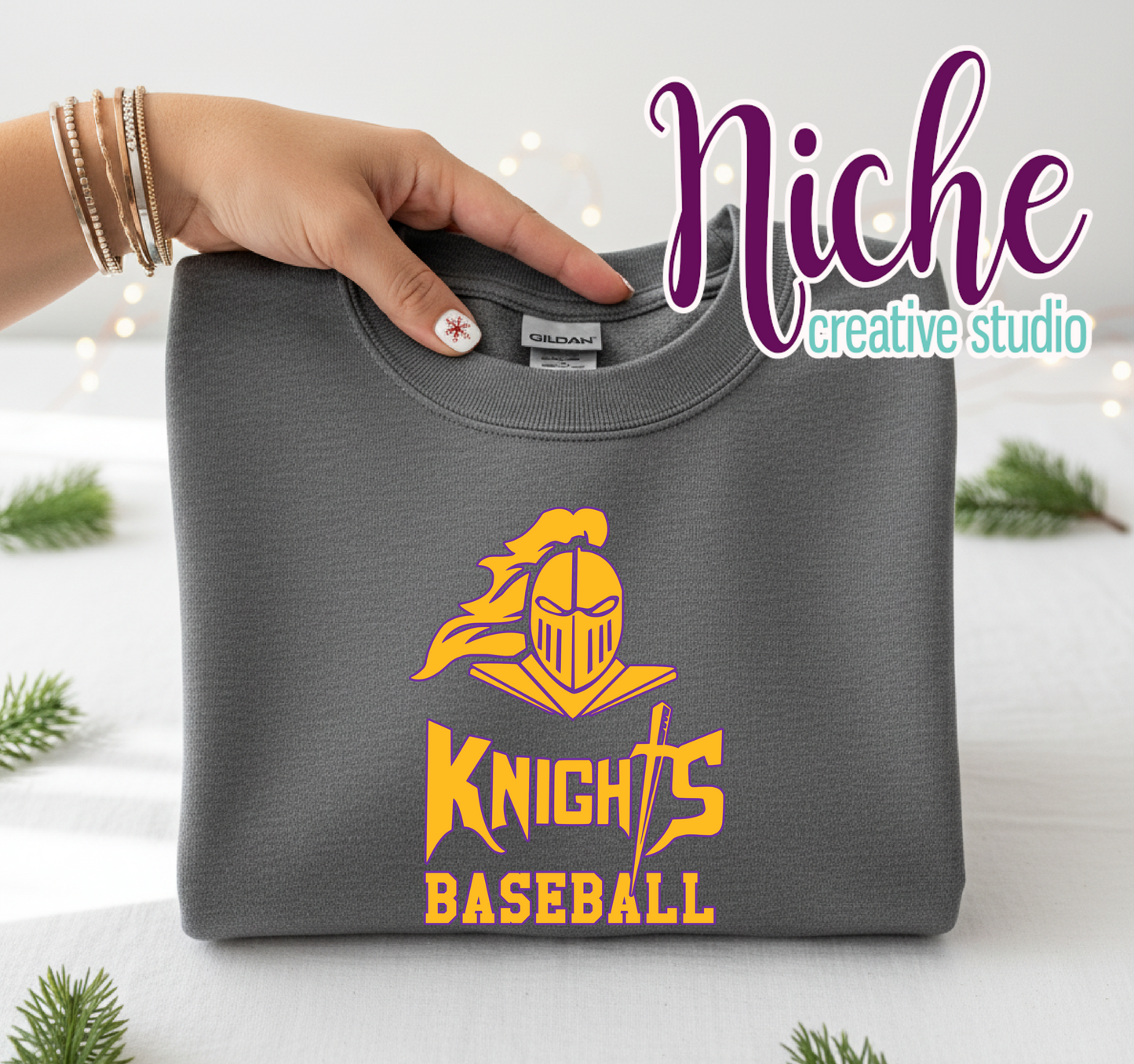 -SOU4388 Knights Baseball Decal