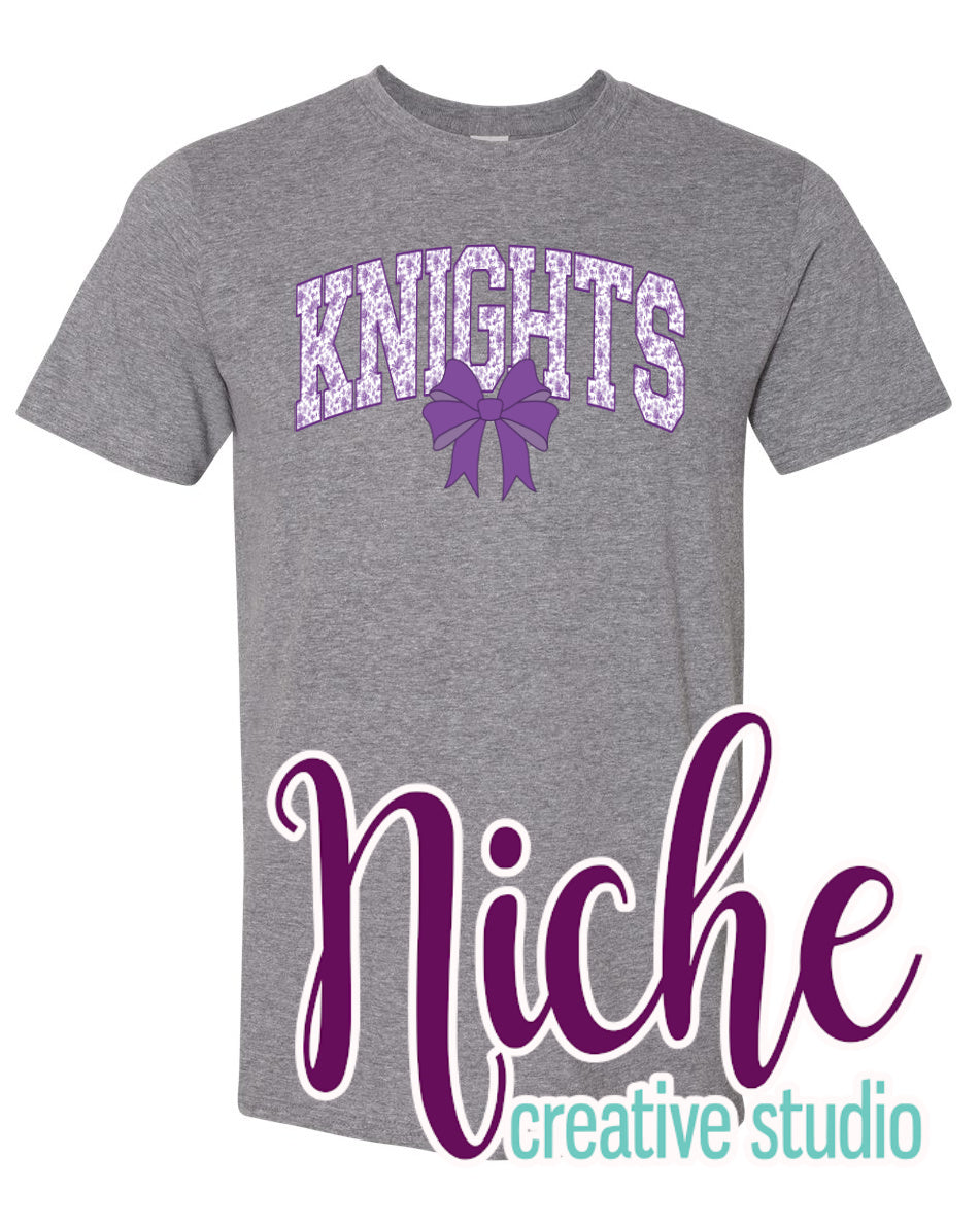 -SOU4429 Knights Purple Toile Decal