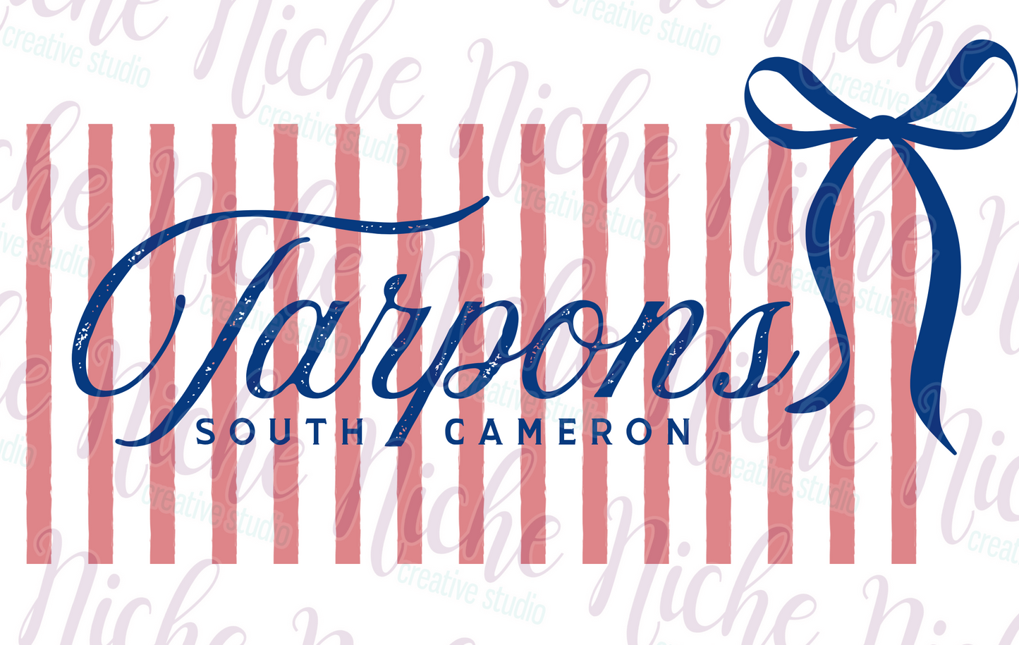 -SOU8000 South Cameron Stripes Decal