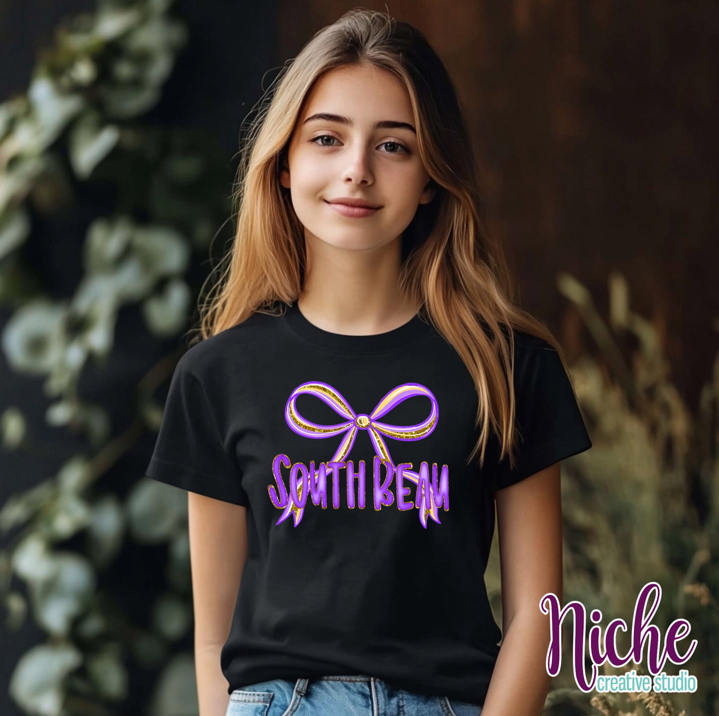 -SOU8422 South Beau Preppy Bow Decal