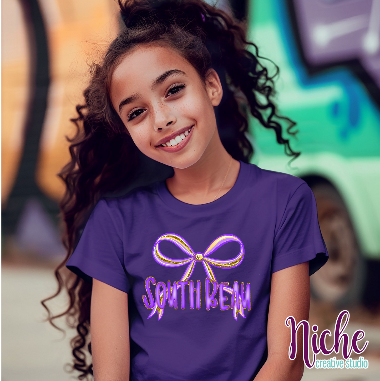 -SOU8422 South Beau Preppy Bow Decal