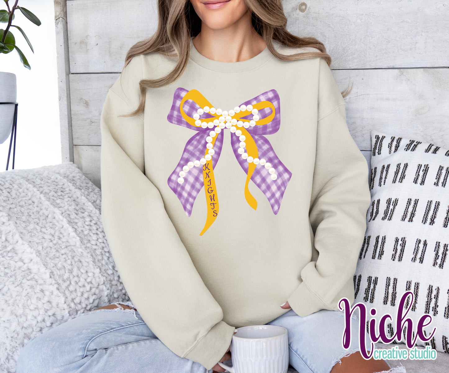 -SOU8430 Pearl Bow Knights Decal