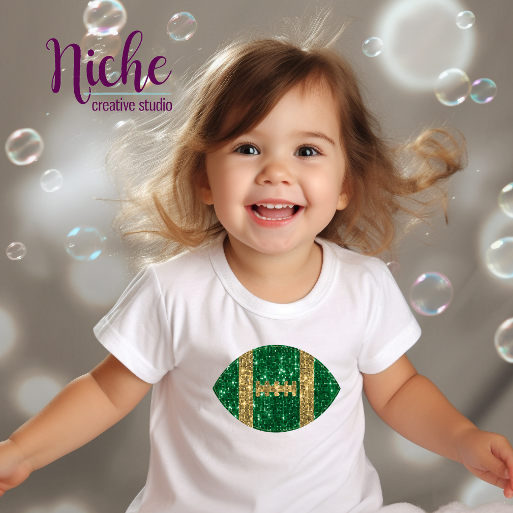 -SPO5190 Football Shimmer Decal