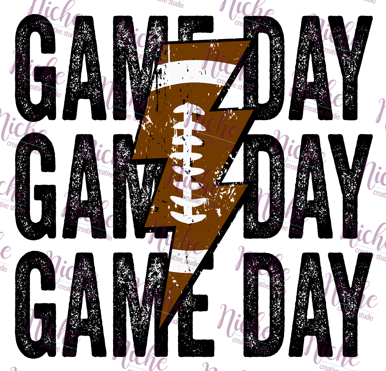 - SPO607 Football Game Day Decal