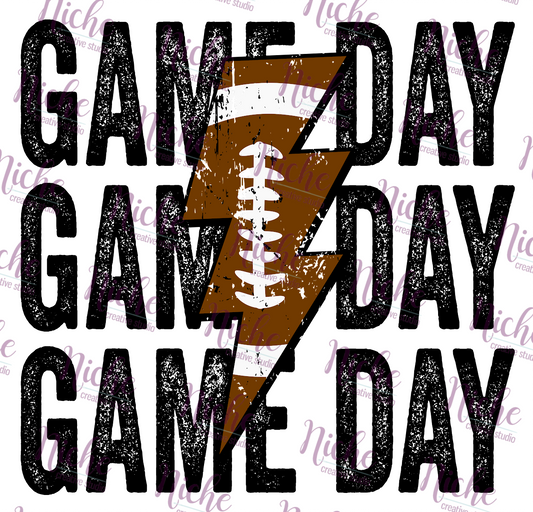 - SPO607 Football Game Day Decal