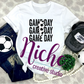 - SPO609 Soccer Game Day Decal