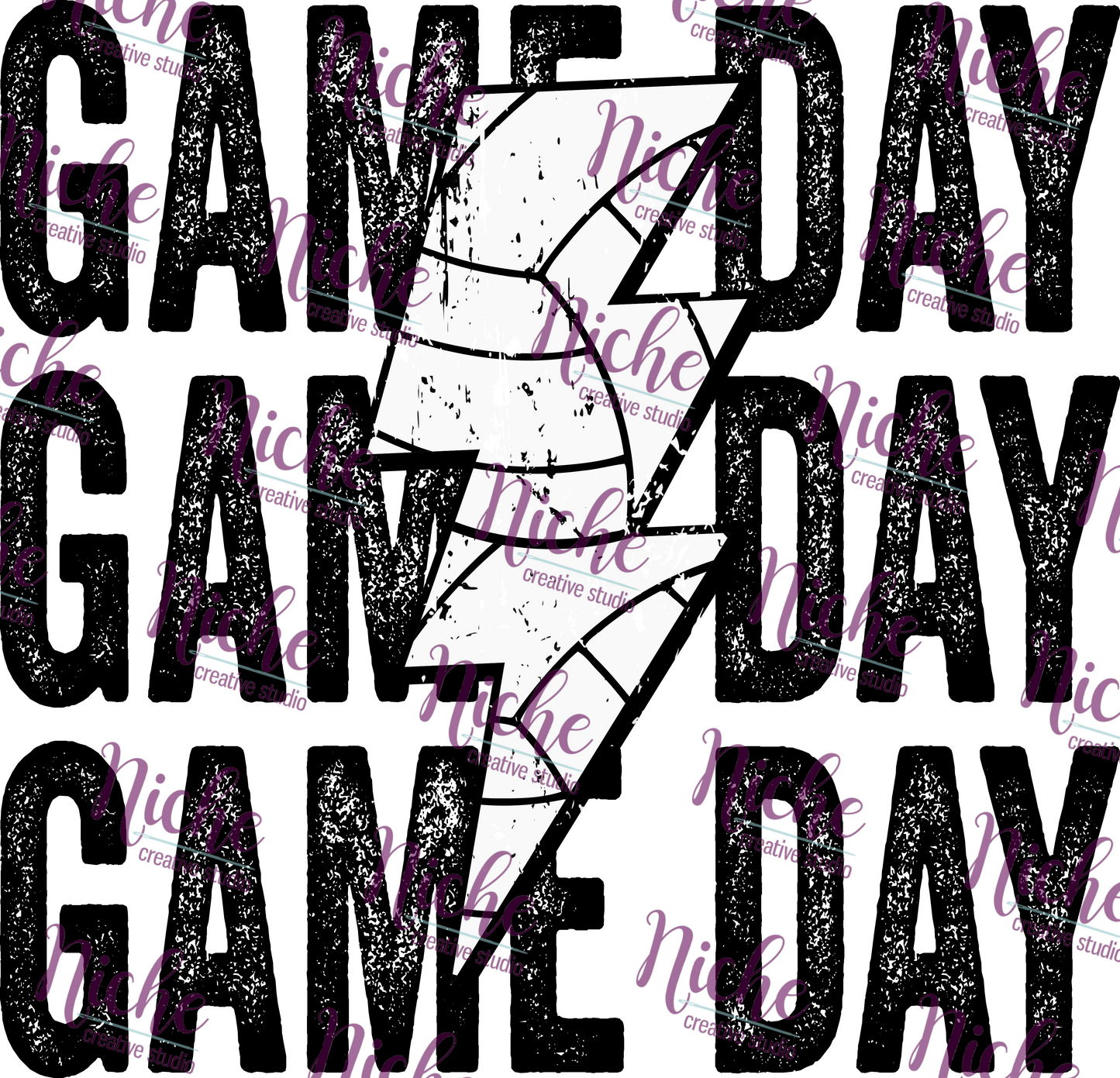 - SPO610 Volleyball Game Day Decal