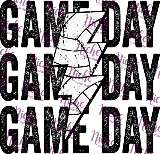 - SPO610 Volleyball Game Day Decal