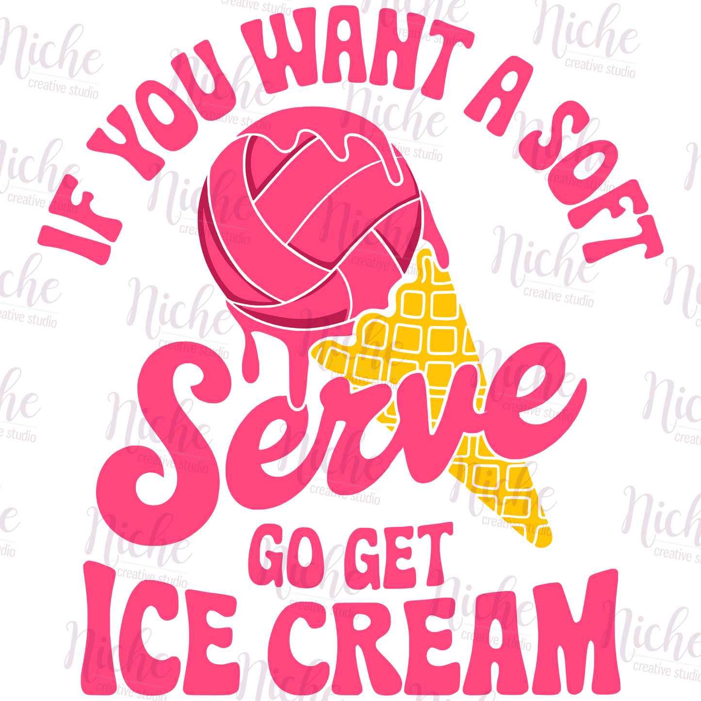 -SPO8068 If you Want a Soft Serve Decal