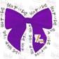 -SPO8087 LA Bolt Bow Decal