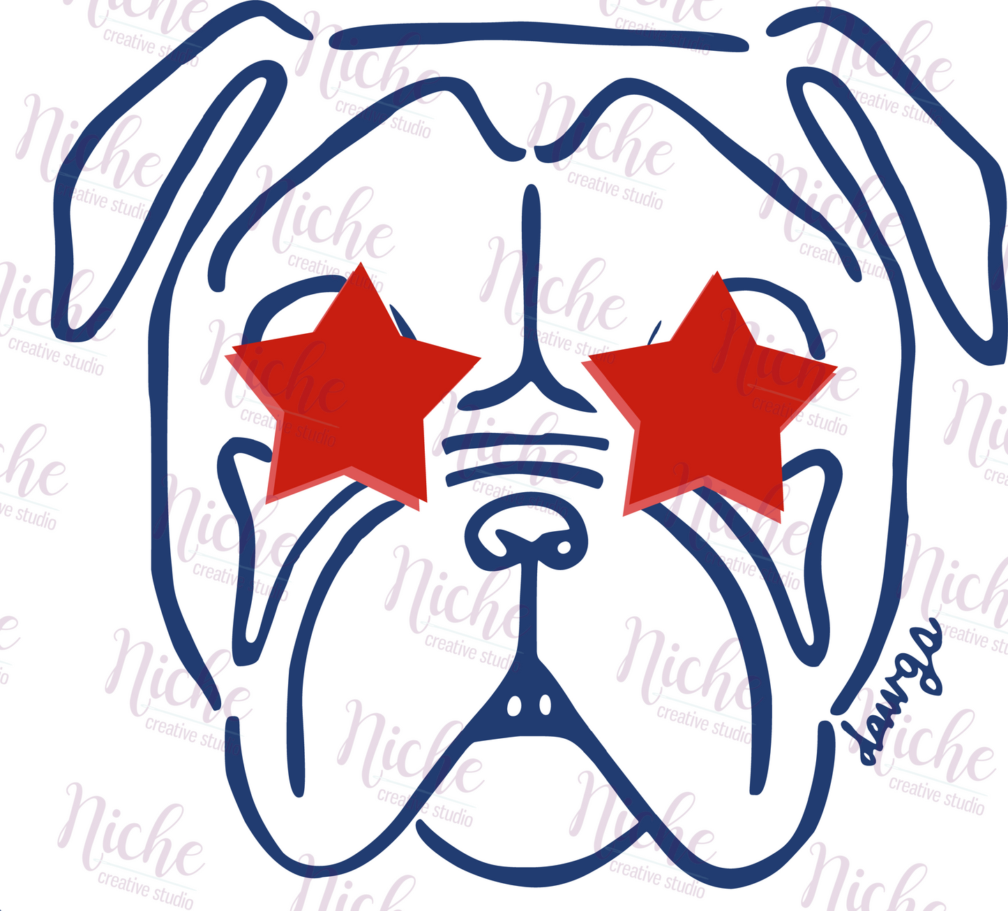 -SPO8111 Bulldogs Decal