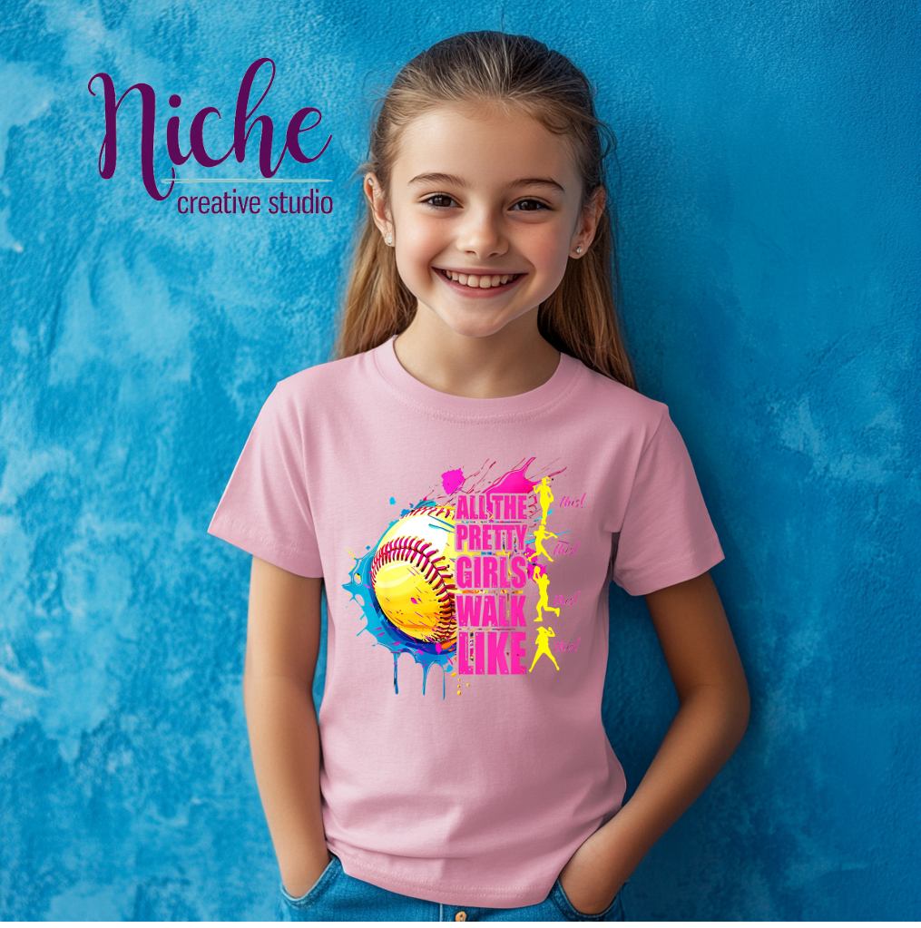 -SPO8260 All The Pretty Girls Walk Like This Decal