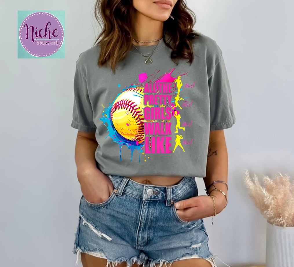 -SPO8260 All The Pretty Girls Walk Like This Decal