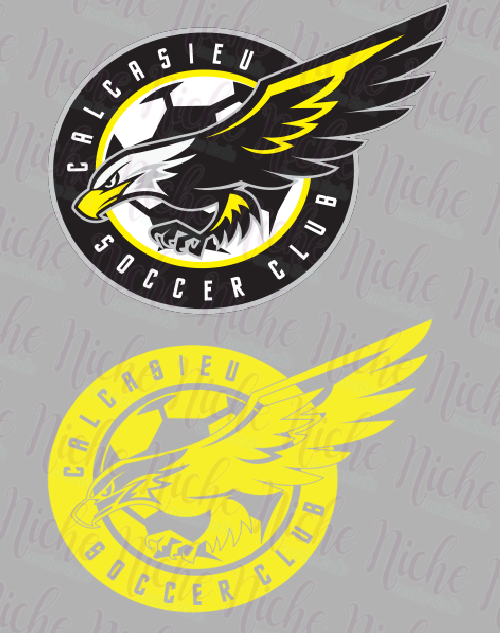 -SPO8400 Calcasieu Soccer Club Decal