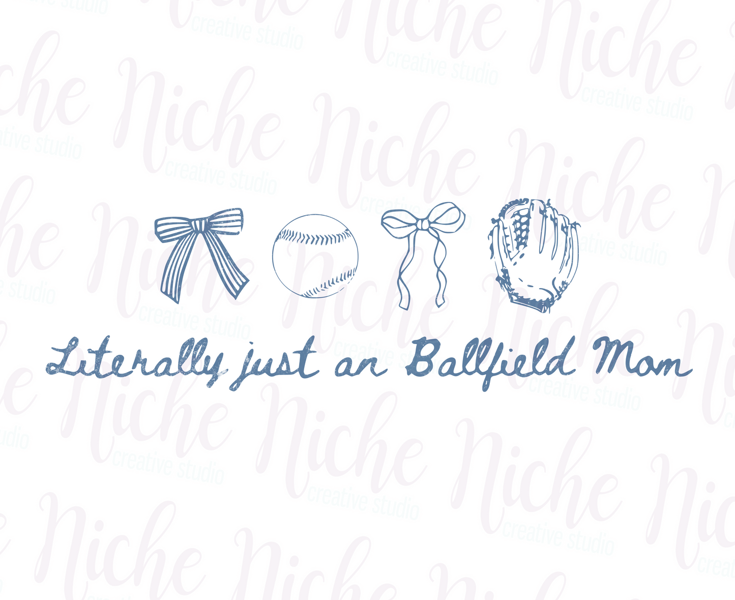 -SPO8605 Ballfield Mom Decal
