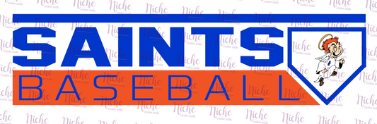 -STL1546 Saints Baseball Decal