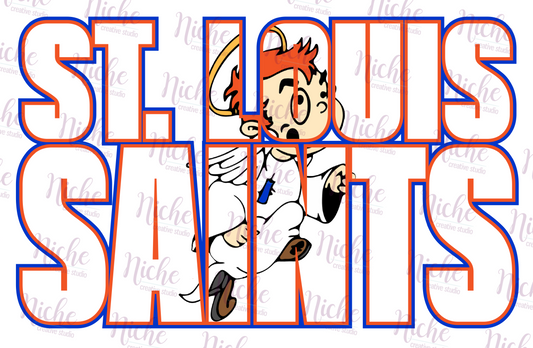 -STL1943 ST Louis Saints Knock Out Decal