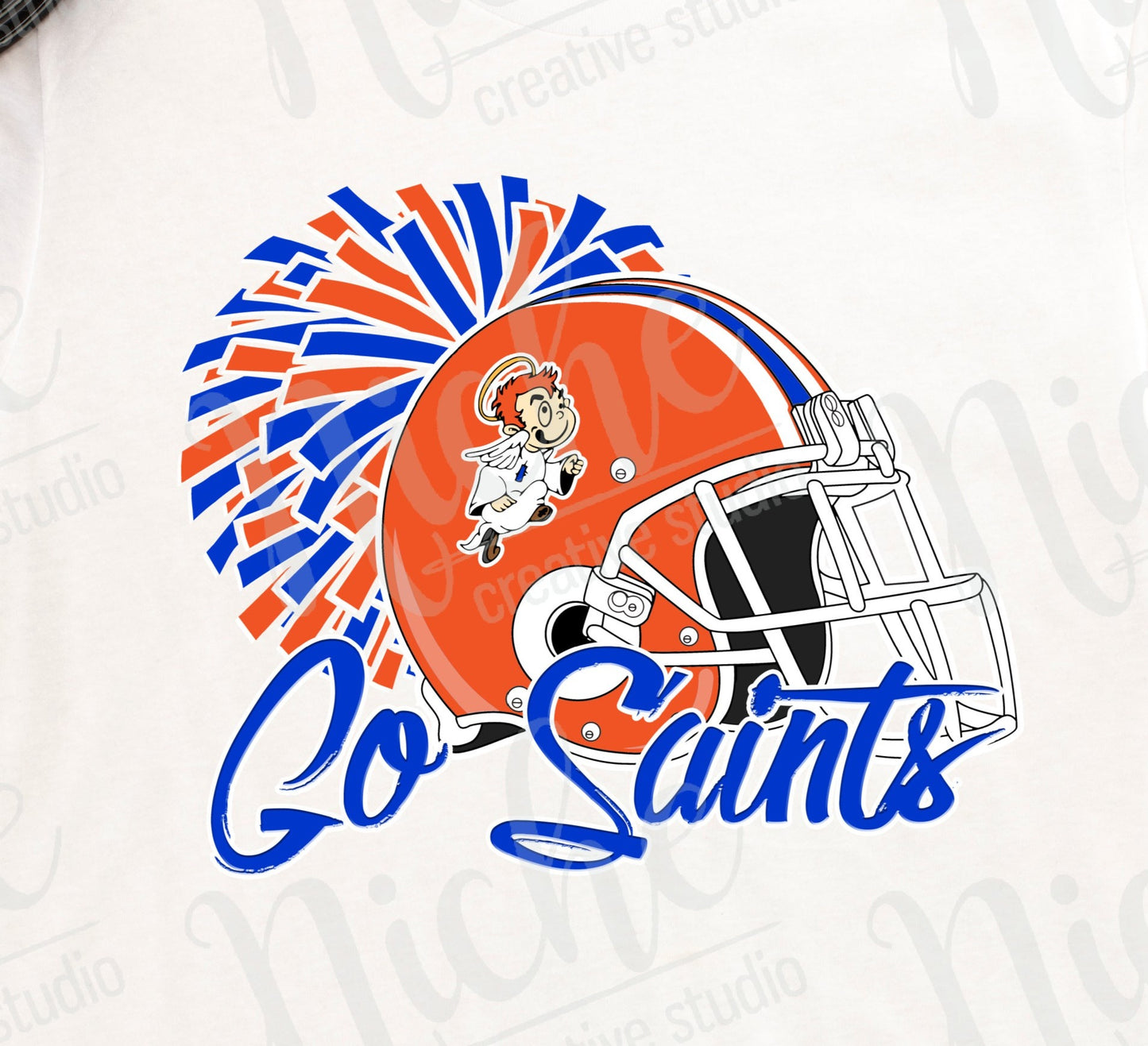 -STL1945 Go Saints Decal