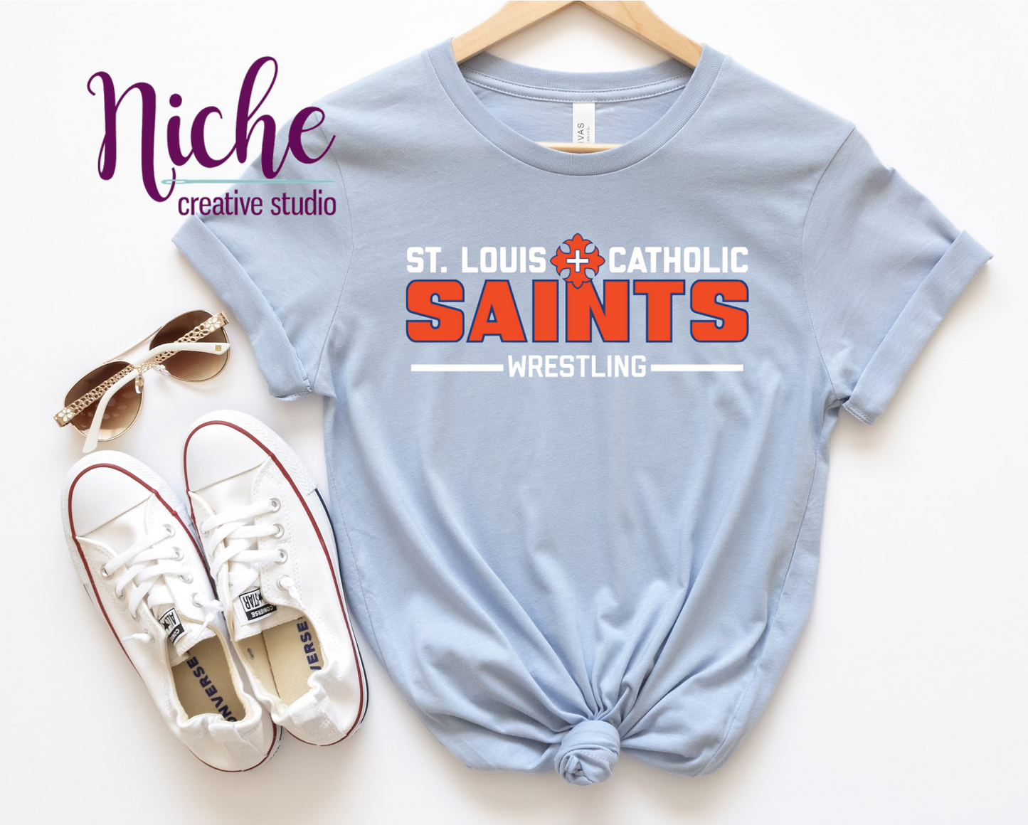 -STL2968 St. Louis Wrestling Decal