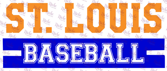 - STL445 St. Louis Baseball Decal