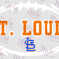 - STL461 Saint Louis Football Decal
