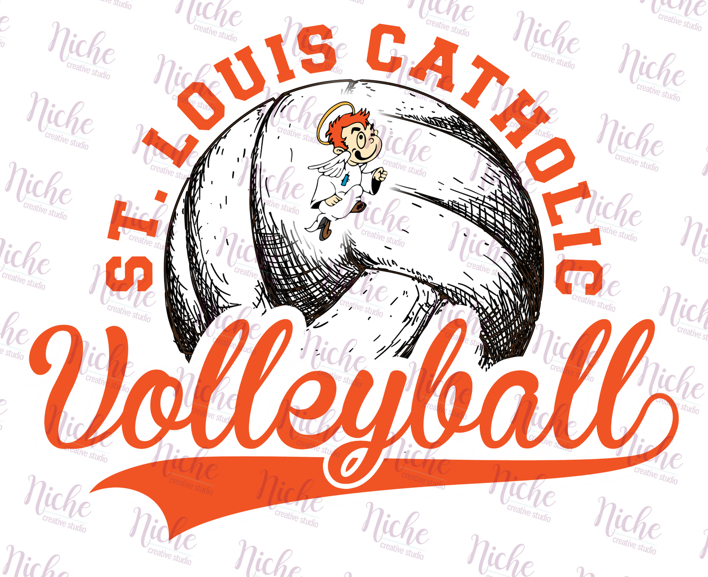 - STL760 St. Louis Volleyball Decal