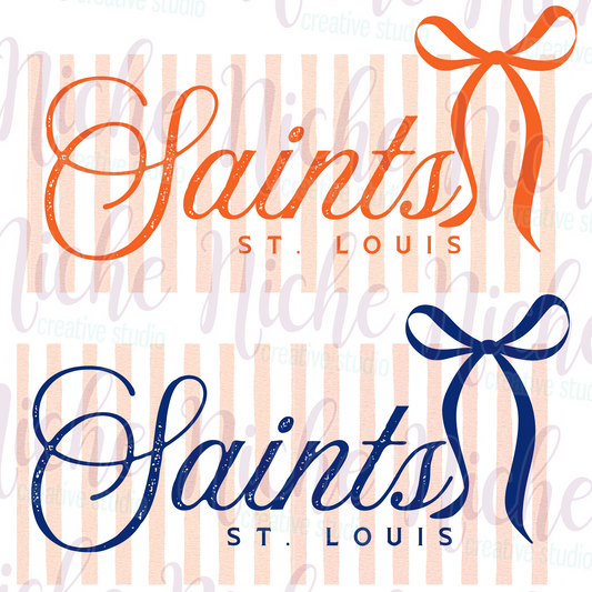 -STL8821 Saints Stripes Decal