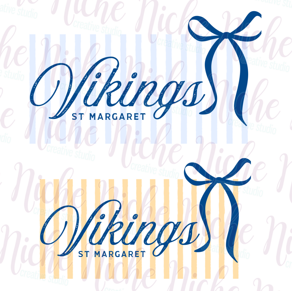 -STM8000 Vikings Stripes Decal