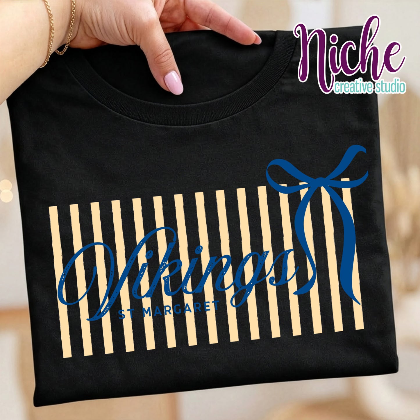 -STM8000 Vikings Stripes Decal