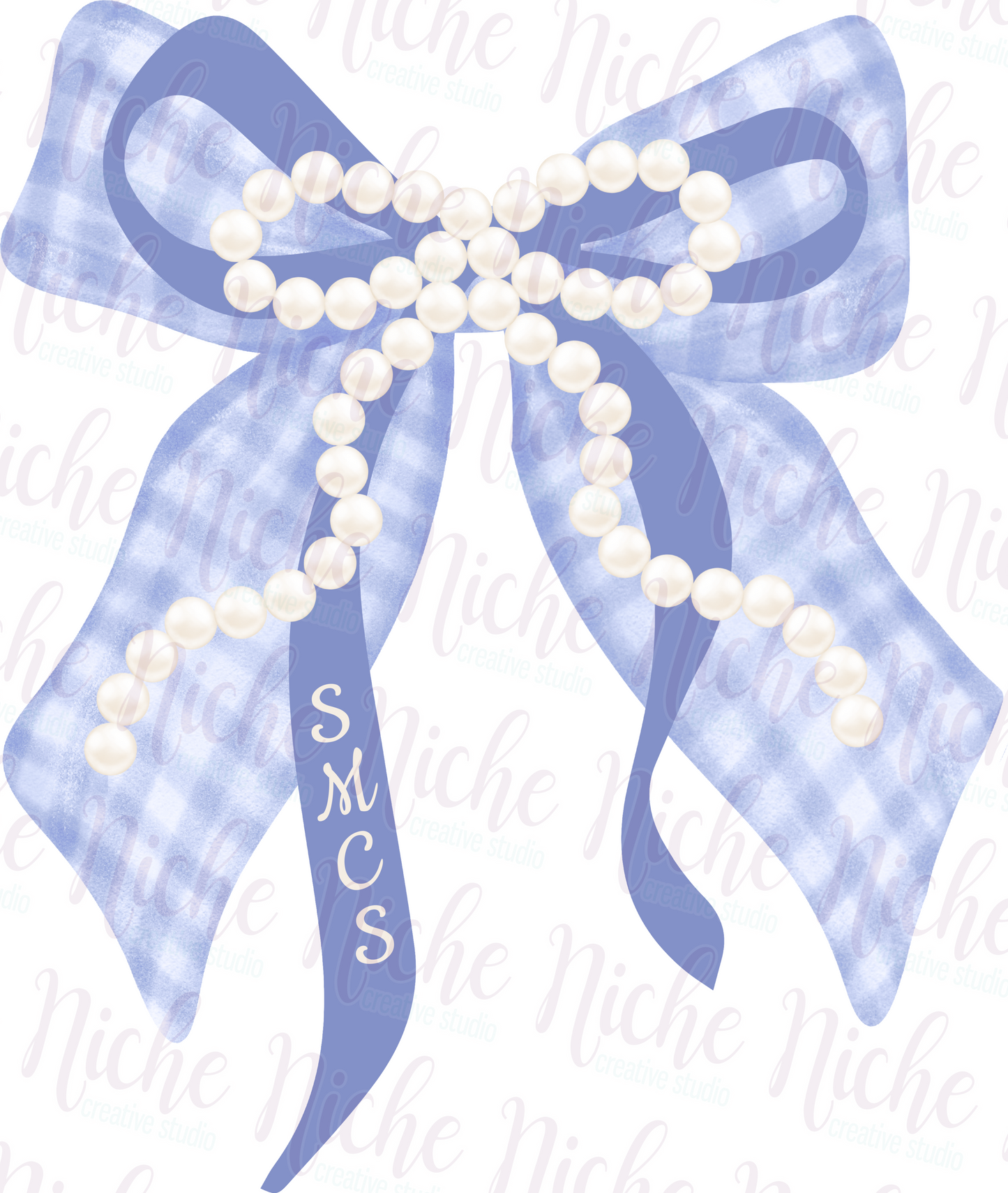 -STM8005 Pearl Bows SMC Decal