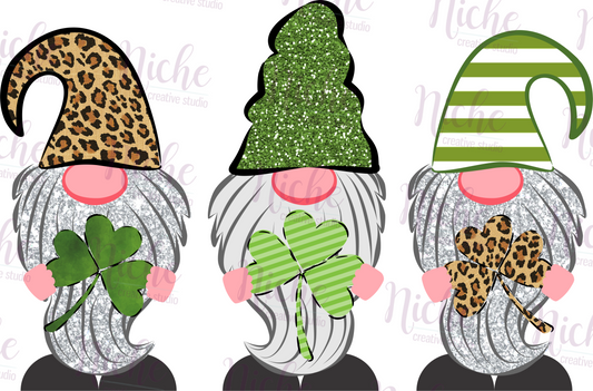 -STP2758 Clover Gnomes Decal