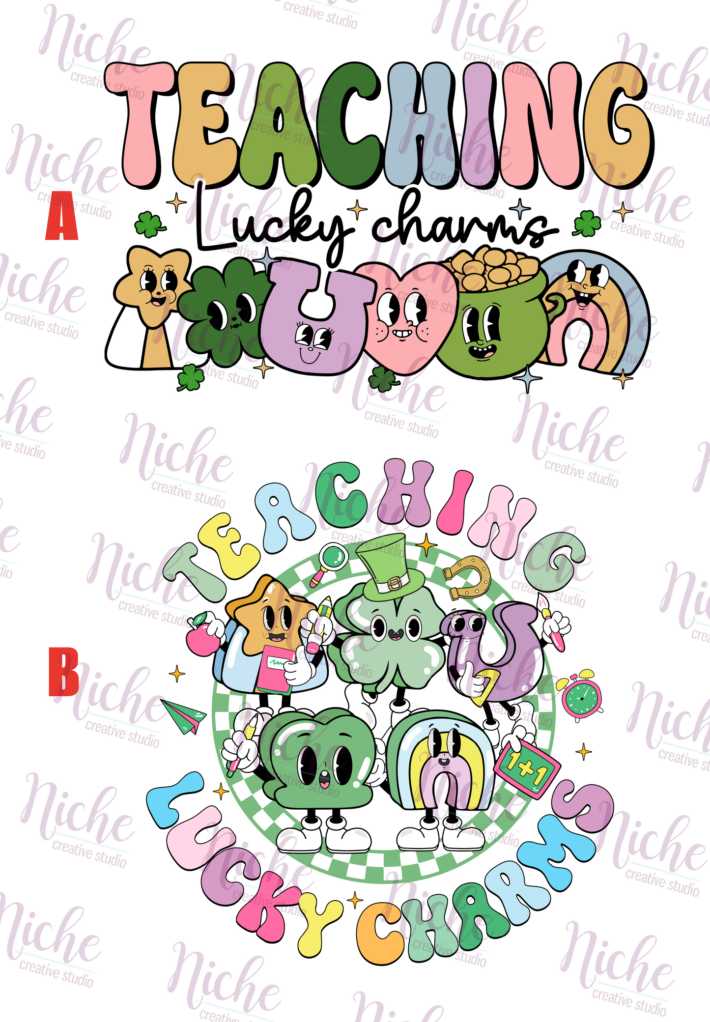 -STP6029 Teaching Lucky Charms Decal