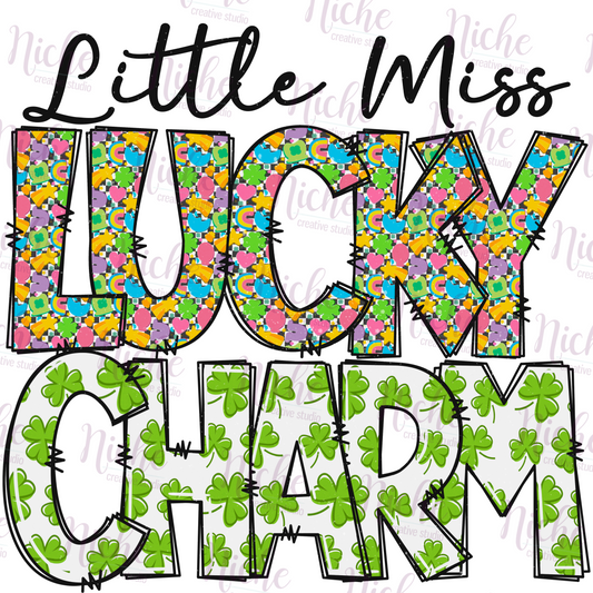 -STP8033 Little Miss Lucky Charm Decal