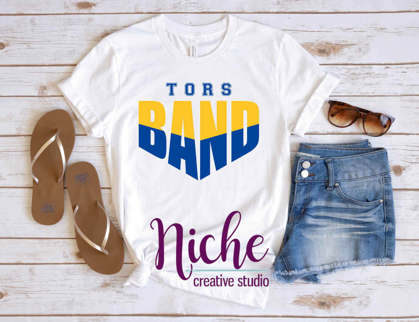 -BAN5125 School Band Spirit Decal Decal