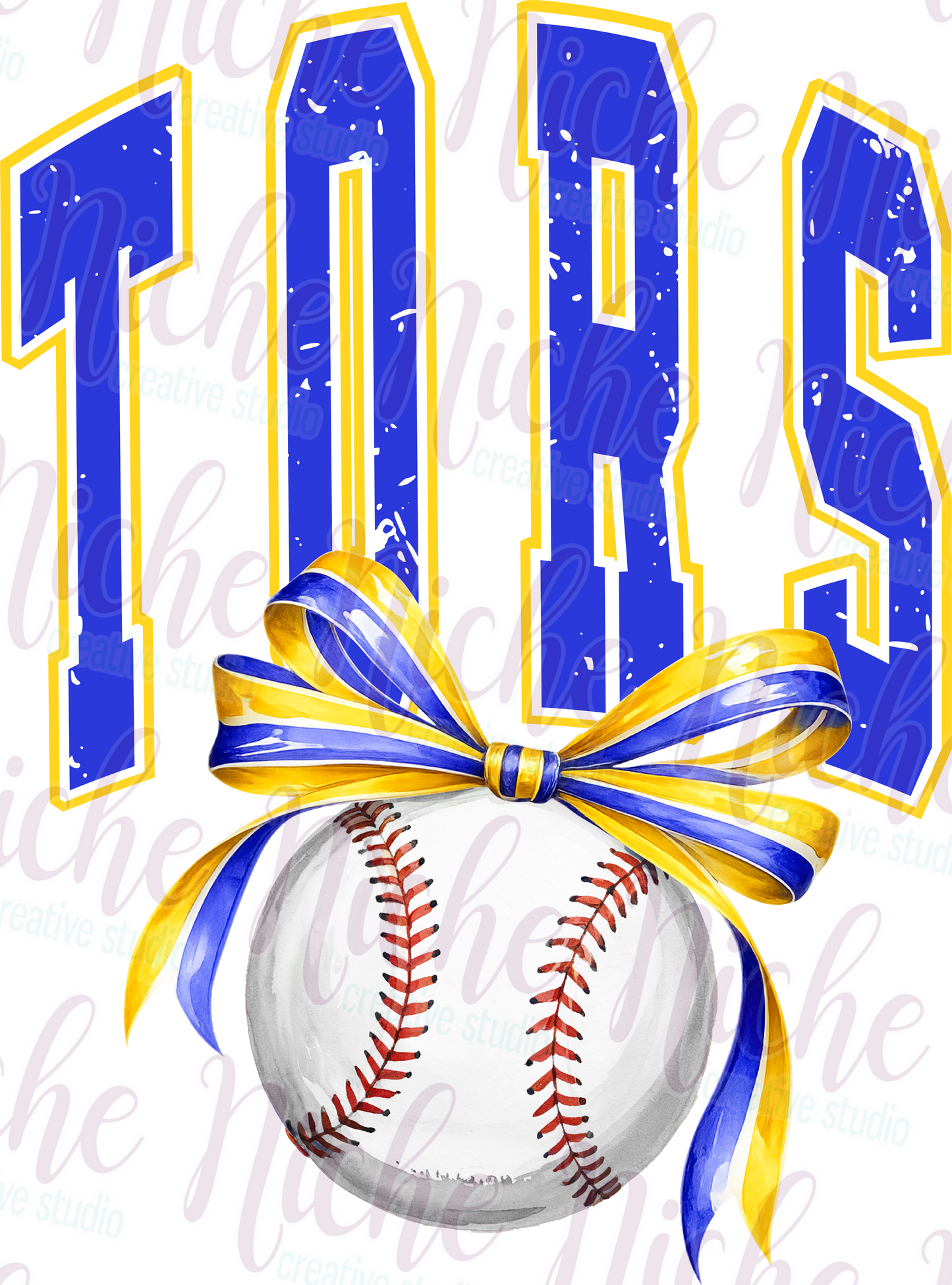 -SUL4398 Tors Baseball Bow Decal