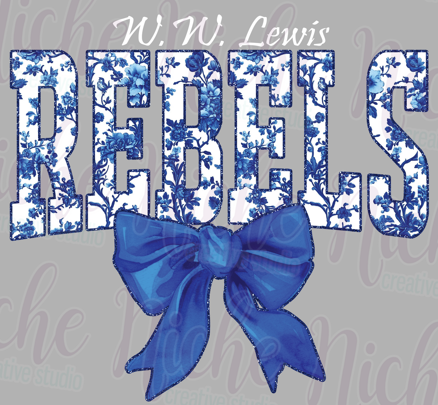 -SUL8506 Rebels with Bow Decal