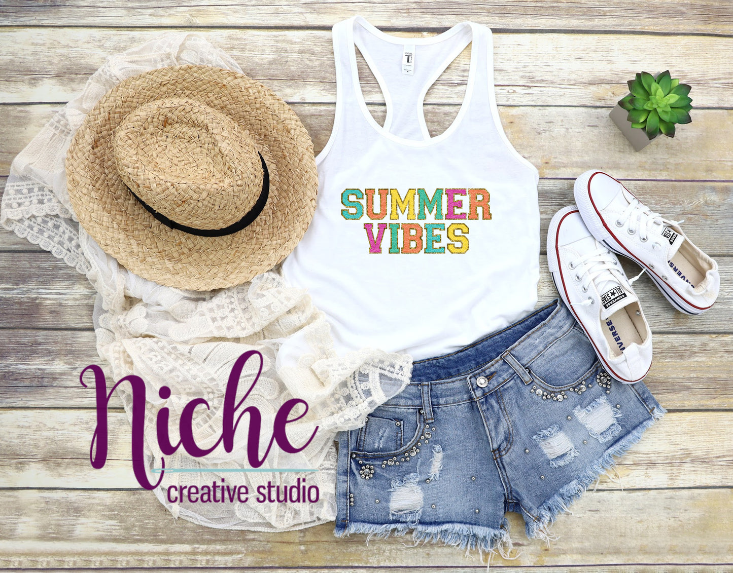 -SUM1065 Summer Vibes Decal