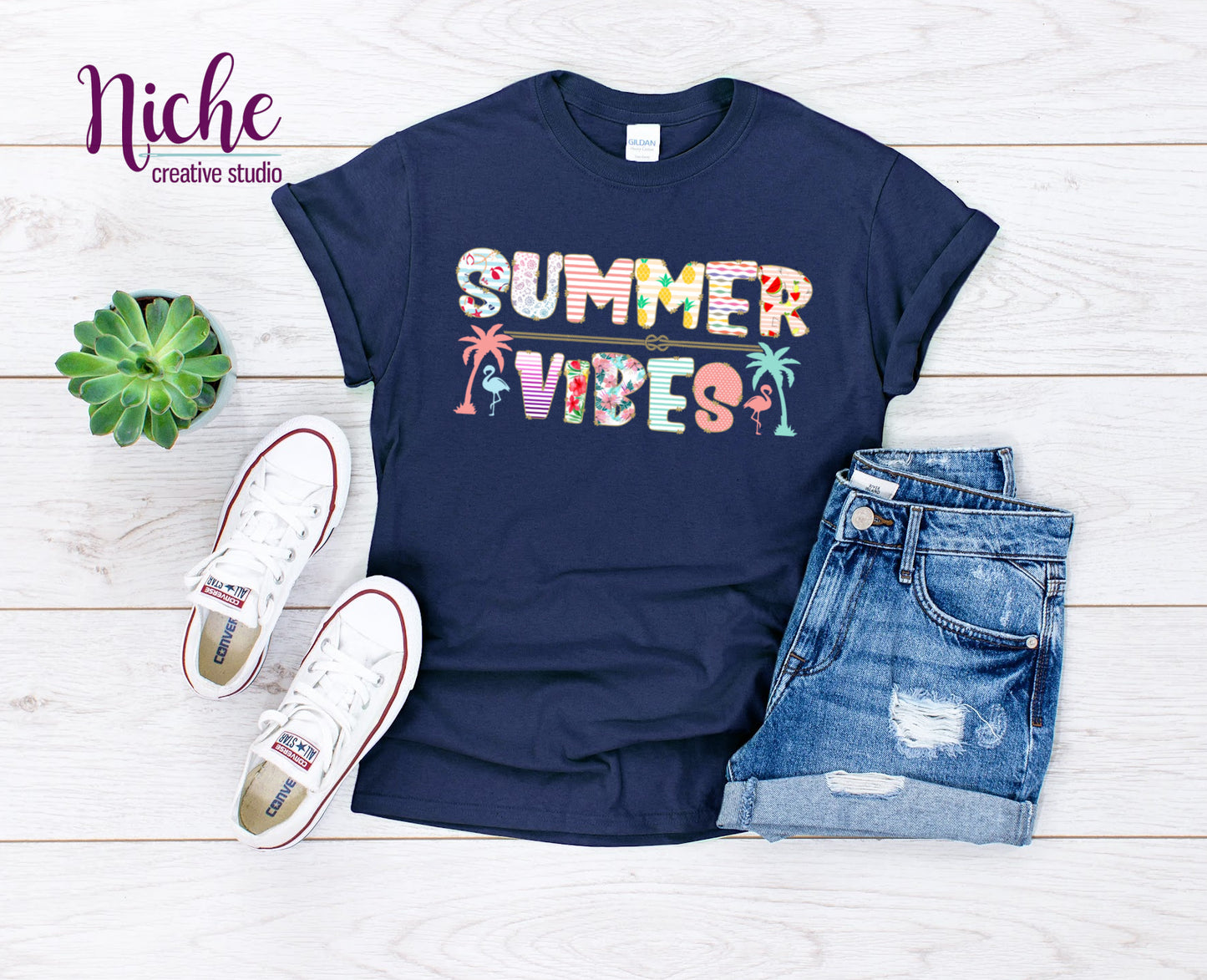 -SUM1795 Summer Vibes Decal