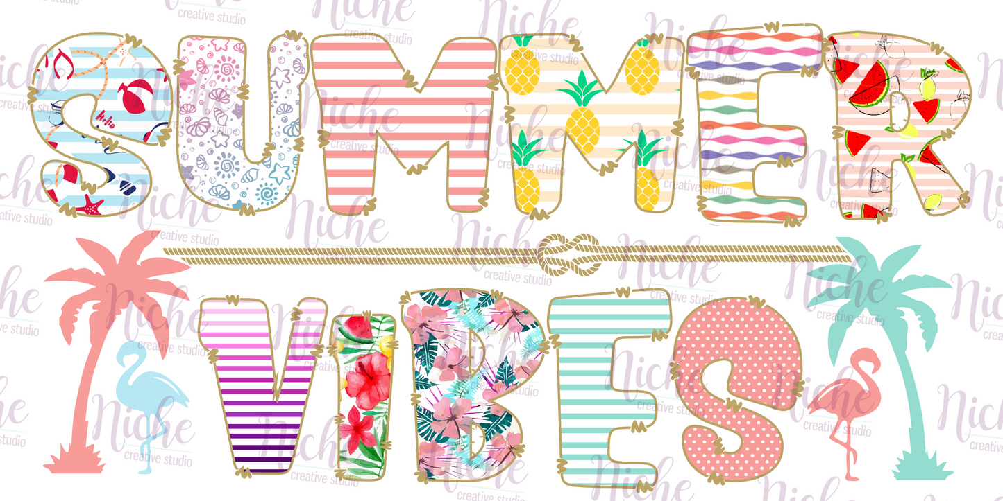 -SUM1795 Summer Vibes Decal