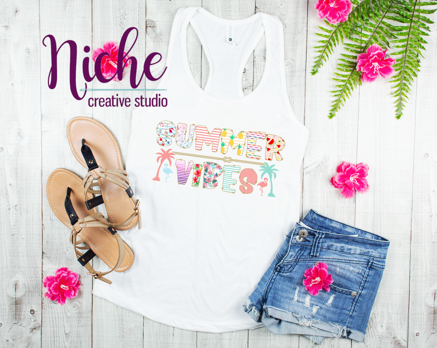 -SUM1795 Summer Vibes Decal