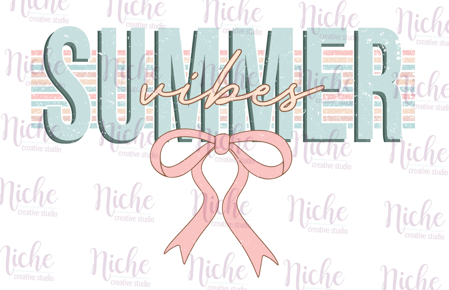 -SUM8134 Summer Vibes Decal