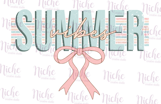 -SUM8134 Summer Vibes Decal