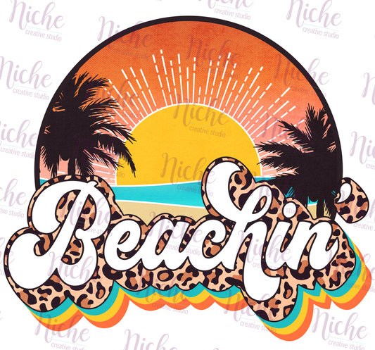 -SUM8238 Beachin Retro Decal