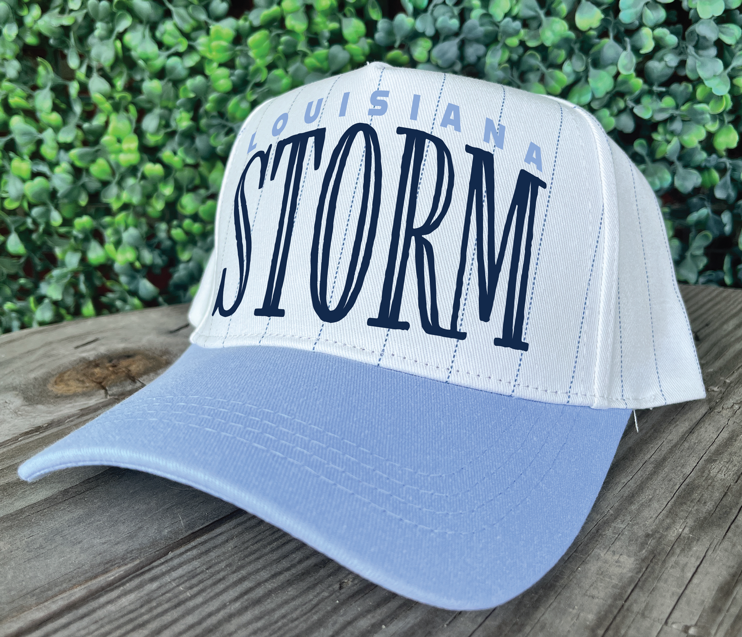 Louisiana Storm Pinstripe Cap