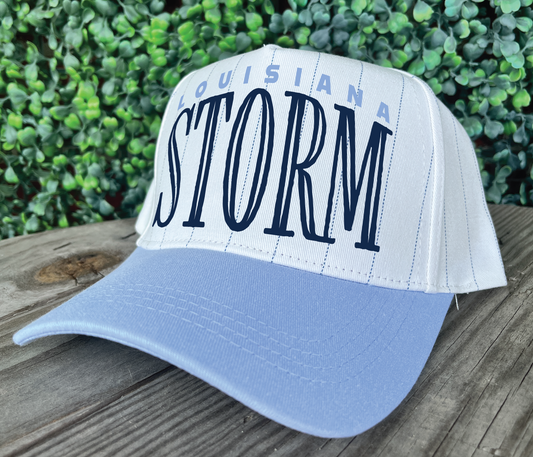Louisiana Storm Pinstripe Cap