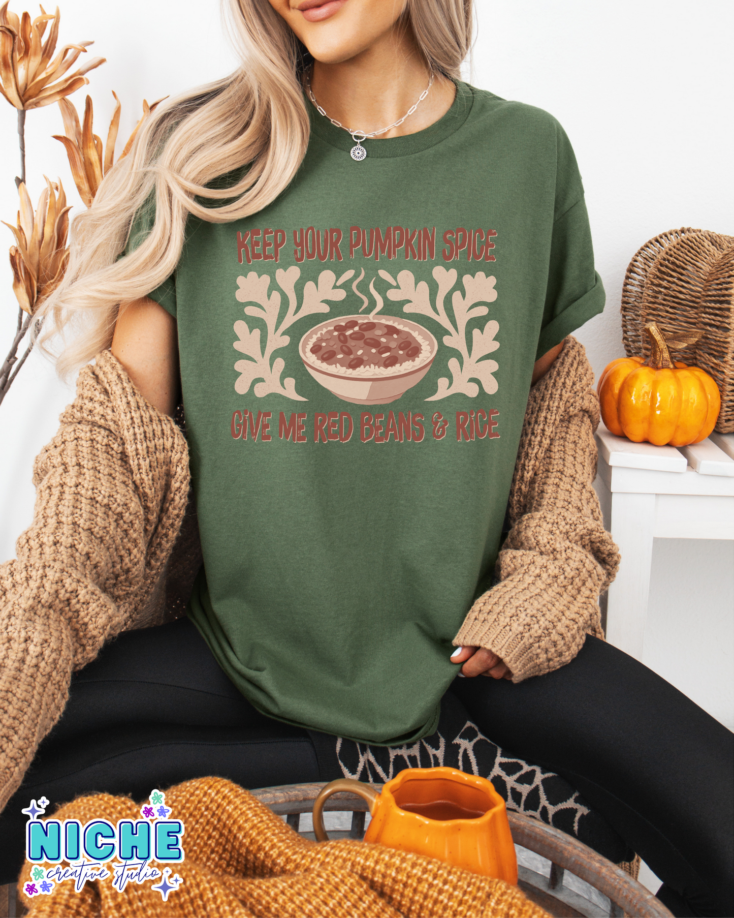 September $10 Shirt of the Month - Red Beans and Rice