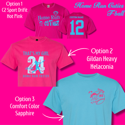 # Lake Charles Softball Little League T-Ball - Homerun Cutiez