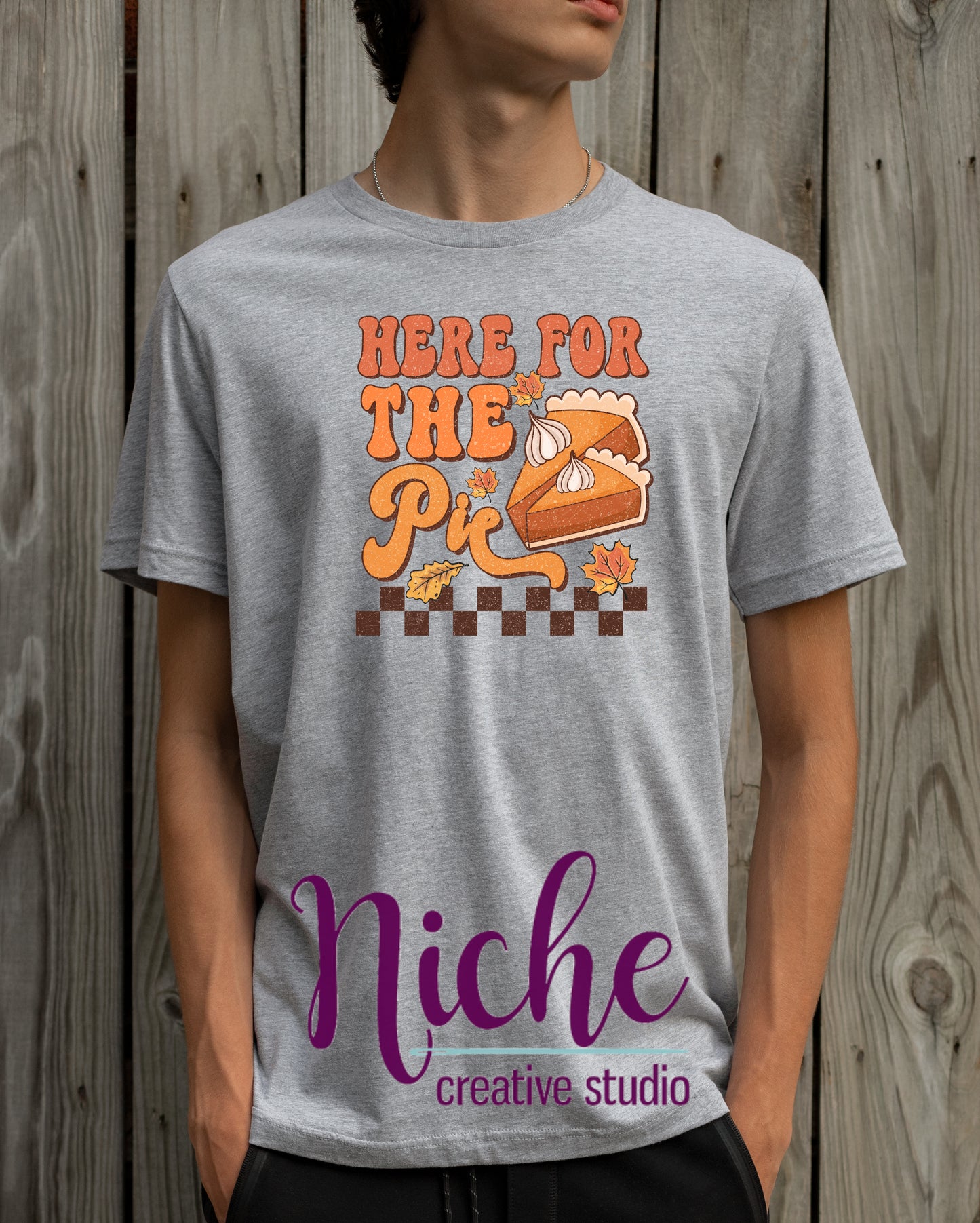 -THA1012 Here For the Pie Decal