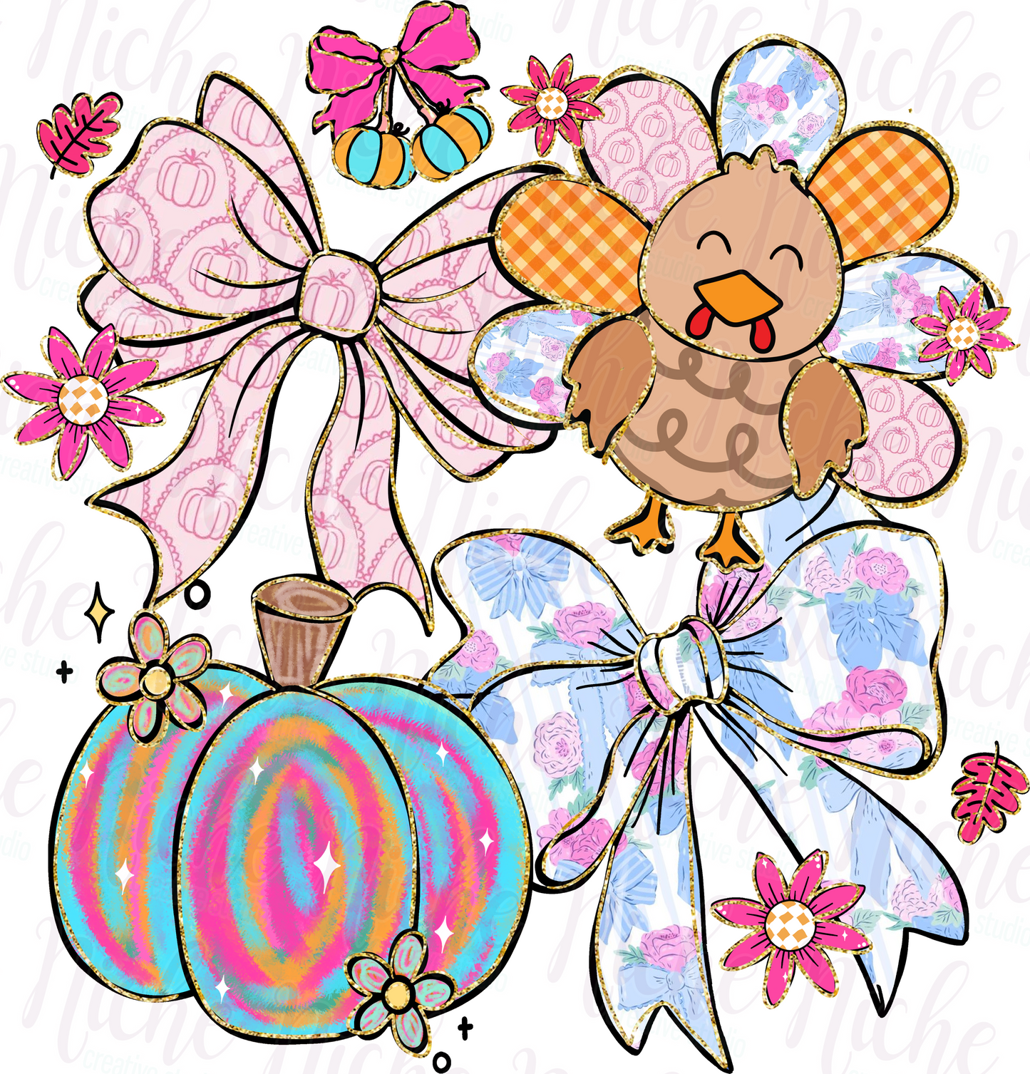 -THA8466 Thanksgiving Vibes Decal